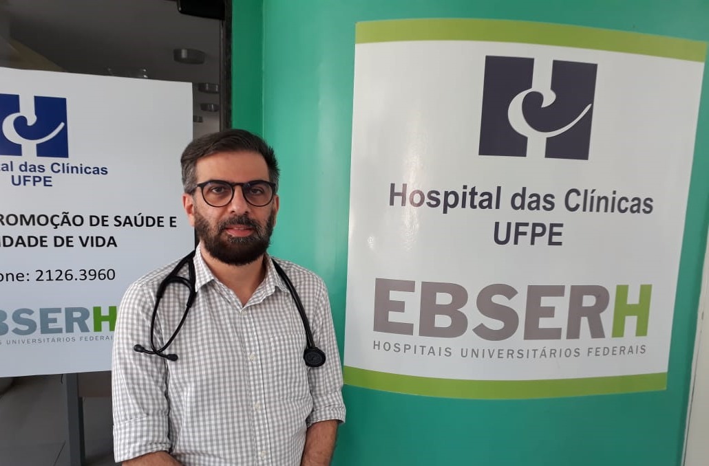 Infectologista Paulo Srgio Ramos, chefe do Servio de Doenas Infecciosas e Parasitrias (DIP) do Hospital das Clnicas da FPE/Ebserh. (Foto: Divulgao)