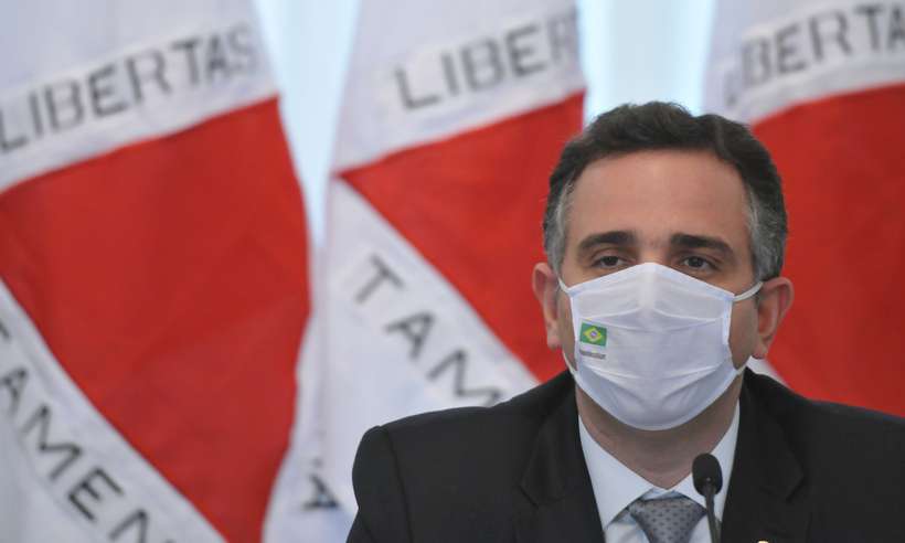 (Presidente do Senado Federal, Rodrigo Pacheco (DEM-MG). Foto: Alexandre Guzanshe/EM/D.A Press) (Presidente do Senado Federal, Rodrigo Pacheco (DEM-MG). Foto: Alexandre Guzanshe/EM/D.A Press)