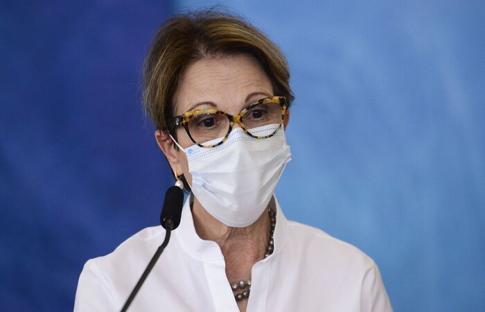 Tereza Cristina falou no Fórum Brasil de Investimentos 2021
(Marcelo Camargo/Agência Brasil) Tereza Cristina falou no Fórum Brasil de Investimentos 2021
(Marcelo Camargo/Agência Brasil)