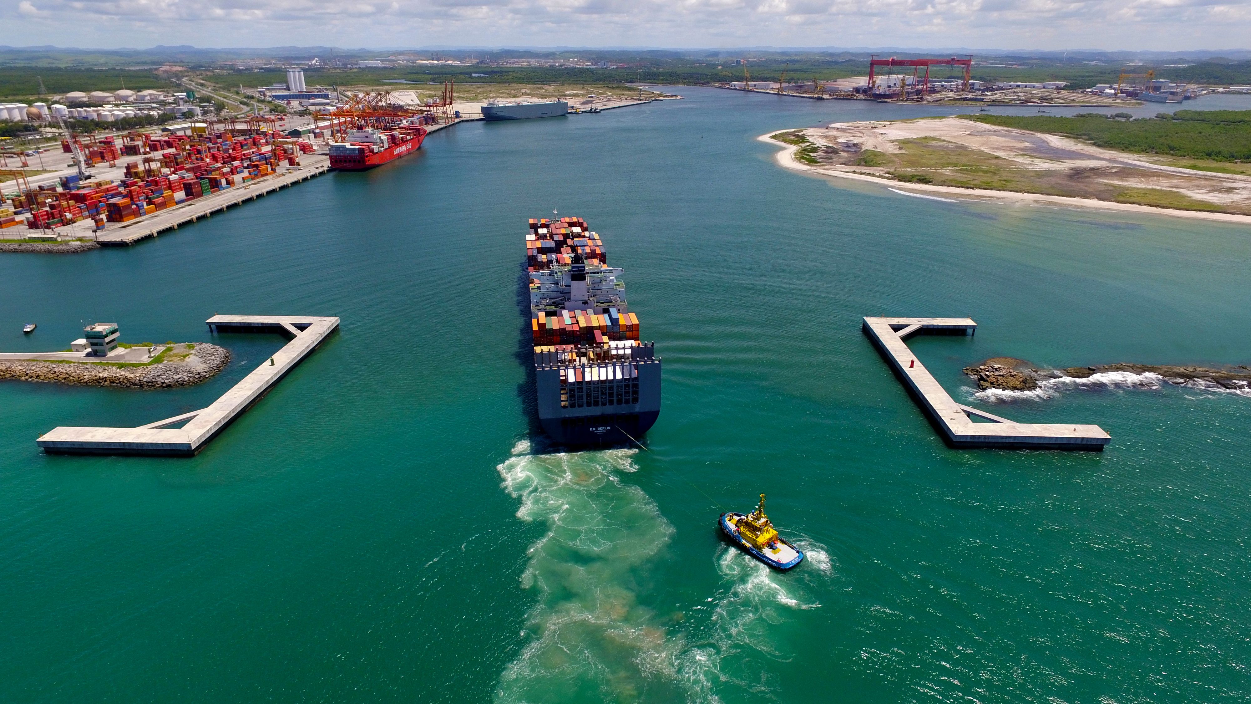 (Porto de Suape/Divulgação) (Porto de Suape/Divulgação)