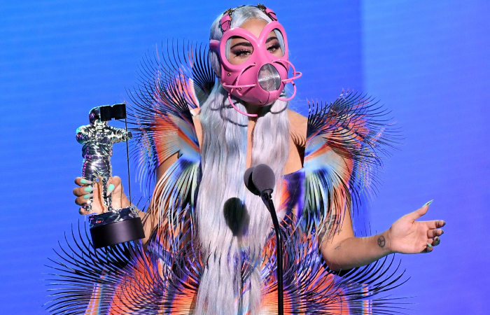 Lady Gaga na edição de 2020. (Foto: AFP) Lady Gaga na edição de 2020. (Foto: AFP)