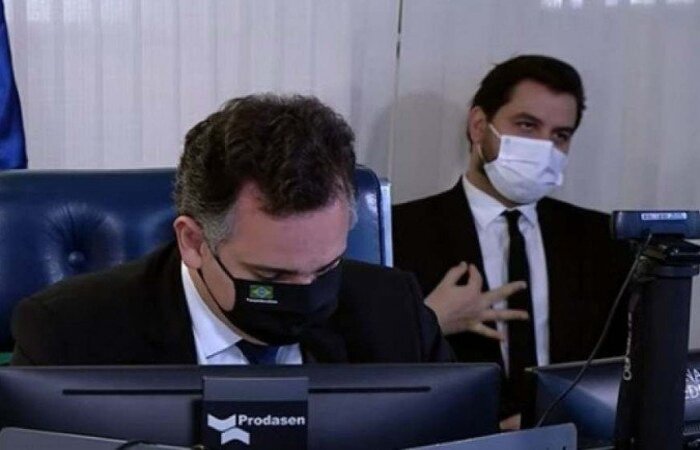 (crédito: Reprodução/TV Senado
) (crédito: Reprodução/TV Senado
)