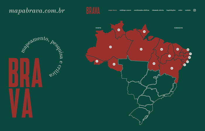 (Foto: Reprodução/Mapa Brava) (Foto: Reprodução/Mapa Brava)