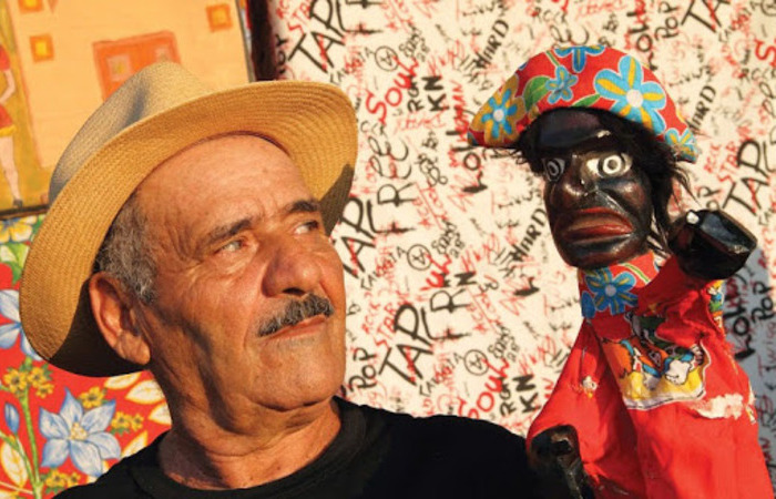 Jos Severino dos Santos foi um dos maiores divulgadores da arte de bonecos pelo Brasil (Foto: SESI Bonecos/Divulgao)