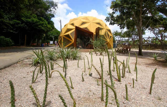 Arena Arbor no Jardim Botnico do Recife.  (Bruna Costa/Esp.DP
)