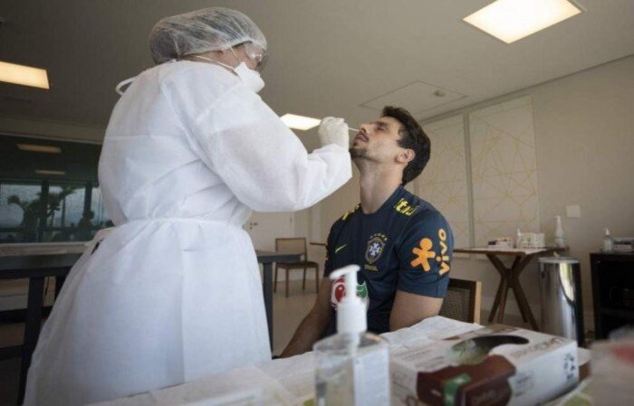 (crédito: Lucas Figueiredo/CBF) (crédito: Lucas Figueiredo/CBF)