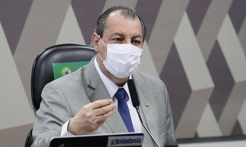 (Presidente da Comissão Parlamentar de Inquérito (CPI) da Covid, senador Omar Aziz (PSD-AM). Foto: Agência Senado) (Presidente da Comissão Parlamentar de Inquérito (CPI) da Covid, senador Omar Aziz (PSD-AM). Foto: Agência Senado)