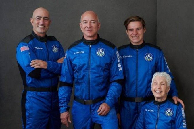 (Foto: Divulgação/BlueOrigin) (Foto: Divulgação/BlueOrigin)