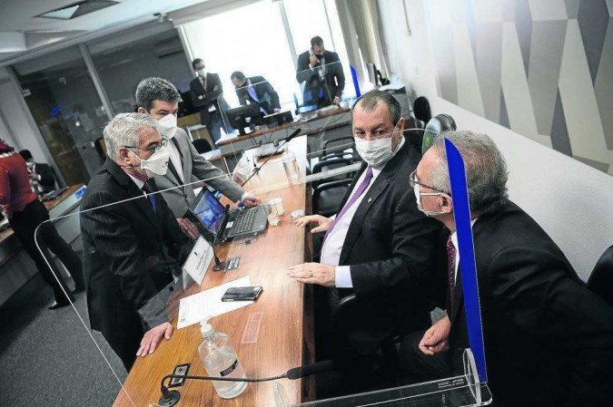  (Francisco Maximiano já teve o depoimento desmarcado duas vezes. A oitiva estava prevista para quarta-feira, mas o executivo viajou para a Índia no último domingo. Foto: Pedro França/Agência Senado)