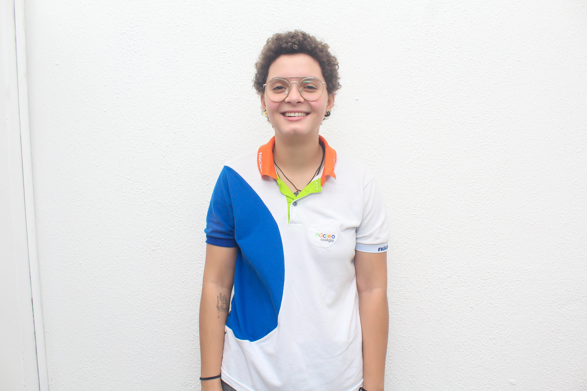  (A estudante Elise Albuquerque, 18, fez parte do Clube de Simulação ONU e foi uma das delegadas do estado de Pernambuco na fase nacional da competição. Foto: Núcleo/Divulgação)