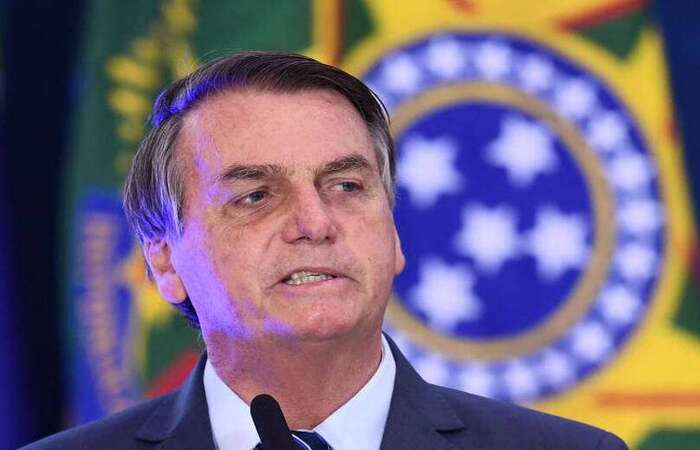 Bolsonaro criticou proibição da presença de policiais militares da ativa de São Paulo para comparecerem ao ato na Av. Paulista (Foto: Evaristo Sá/AFP) Bolsonaro criticou proibição da presença de policiais militares da ativa de São Paulo para comparecerem ao ato na Av. Paulista (Foto: Evaristo Sá/AFP)
