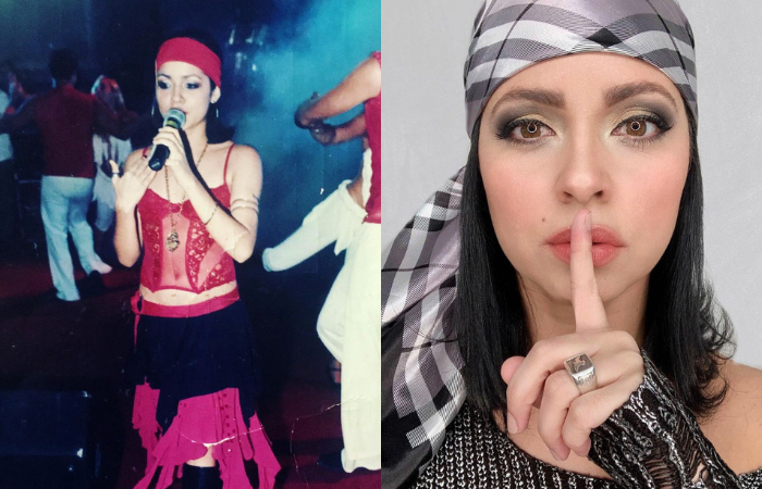 Carina Lins nos anos 2000 e na atualidade (Foto: EG Produções Arquivo e Divulgações) Carina Lins nos anos 2000 e na atualidade (Foto: EG Produções Arquivo e Divulgações)