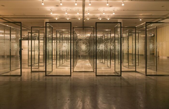 Verso do poeta Thiago de Mello dá título à 34ª edição da mostra (Levi Fanan/Fundação Bienal de São Paulo) Verso do poeta Thiago de Mello dá título à 34ª edição da mostra (Levi Fanan/Fundação Bienal de São Paulo)