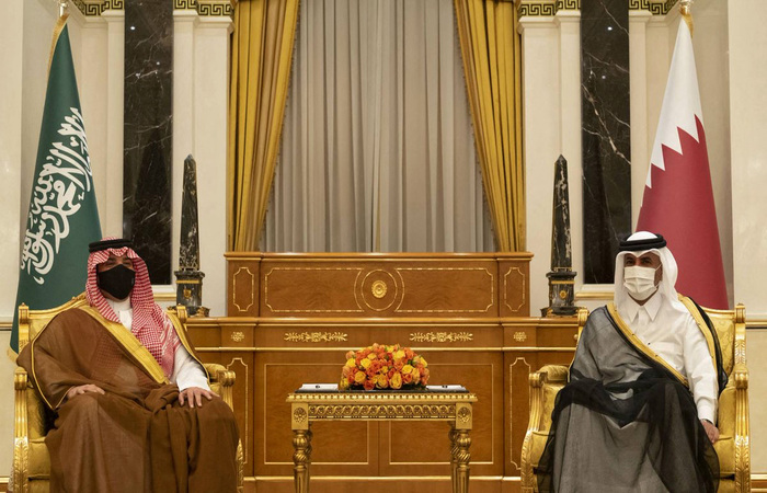 (HO / Qatar News Agency / AFP) (HO / Qatar News Agency / AFP)