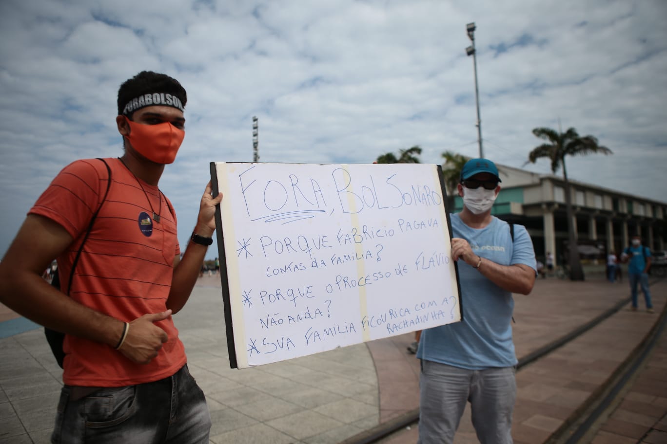 Além do MBL, Livres e UJS, seis organizações e três partidos políticos haviam confirmado a participação no protesto deste domingo. (Arnaldo Sete/Esp. DP Foto) Além do MBL, Livres e UJS, seis organizações e três partidos políticos haviam confirmado a participação no protesto deste domingo. (Arnaldo Sete/Esp. DP Foto)