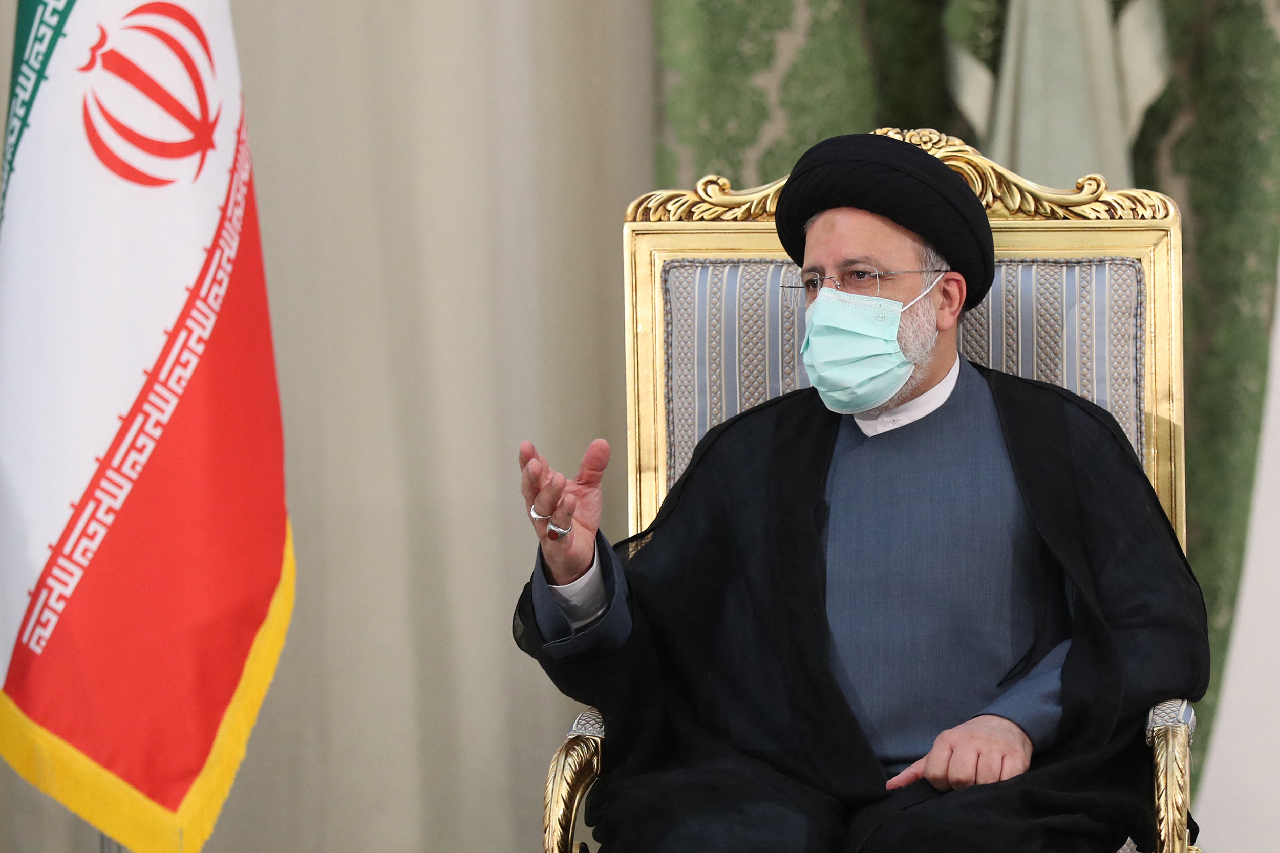 Ebrahim Raisi, presidente ultraconservador do Irã (Foto: Presidência iraniana / AFP) Ebrahim Raisi, presidente ultraconservador do Irã (Foto: Presidência iraniana / AFP)