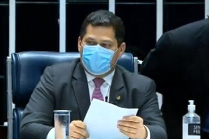 (crédito: TV Senado/Reprodução) (crédito: TV Senado/Reprodução)