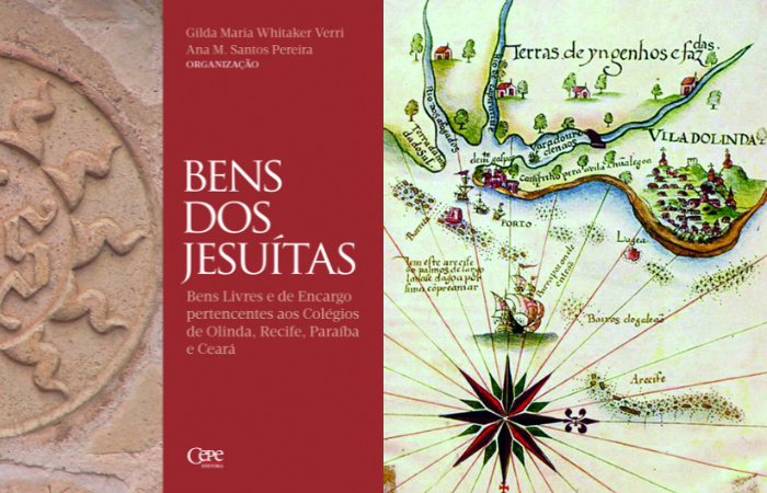 Capa do livro e Atlas histórico e cartográfico do Recife (Foto: Cepe/Divulgação) Capa do livro e Atlas histórico e cartográfico do Recife (Foto: Cepe/Divulgação)