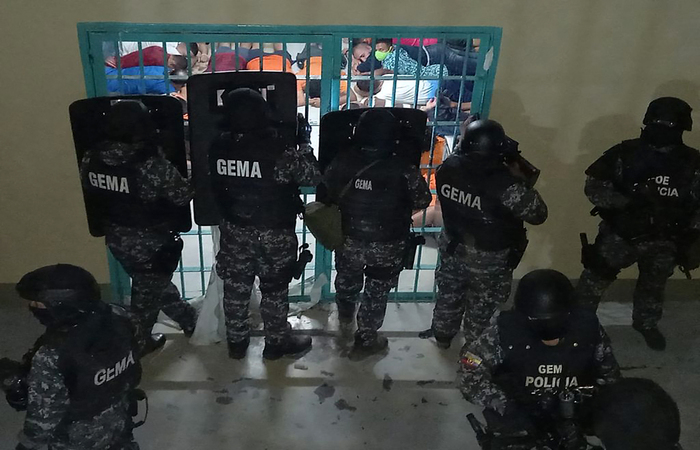 (Foto: Polícia Nacional del Ecuador/AFP) (Foto: Polícia Nacional del Ecuador/AFP)