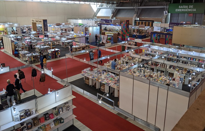 Bienal do Livro de Pernambuco  realizada presencialmente no Centro de Convenes e virtualmente na plataforma e-Bienal (Divulgao)