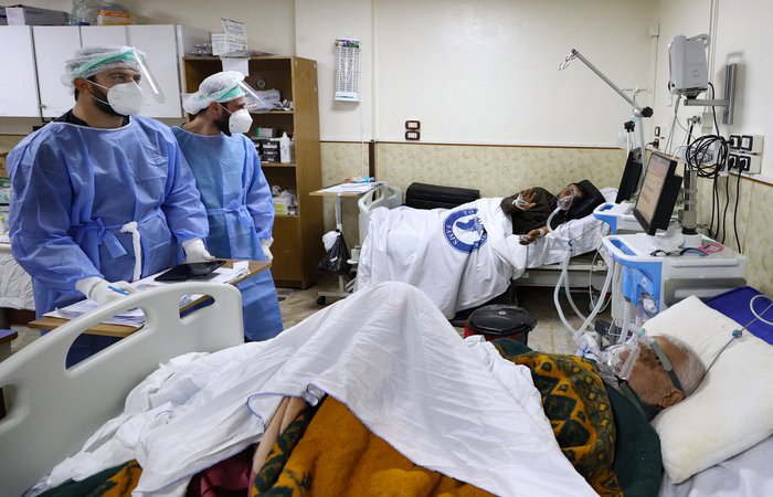 (Foto: OMAR HAJ KADOUR / AFP
) (Foto: OMAR HAJ KADOUR / AFP
)