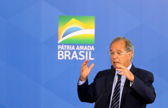 Paulo Guedes falou durante abertura da 1ª Semana Orçamentária do TCU (Wilson Dias/Agência Brasil) Paulo Guedes falou durante abertura da 1ª Semana Orçamentária do TCU (Wilson Dias/Agência Brasil)