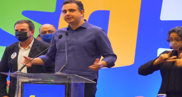 A declaração ocorreu durante o encontro regional da legenda no Rio de Janeiro onde o senador foi lançado como candidato à presidência da República pelo PSD
(Foto: Reprodução / Youtube) A declaração ocorreu durante o encontro regional da legenda no Rio de Janeiro onde o senador foi lançado como candidato à presidência da República pelo PSD
(Foto: Reprodução / Youtube)