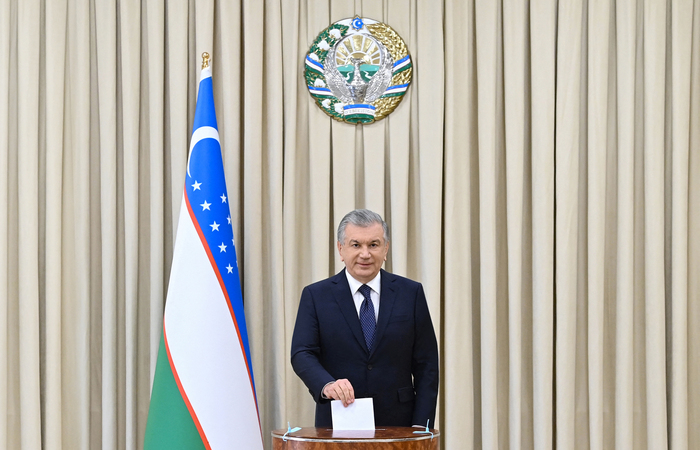  (Foto: Uzbek Presidential Press Service/AFP)