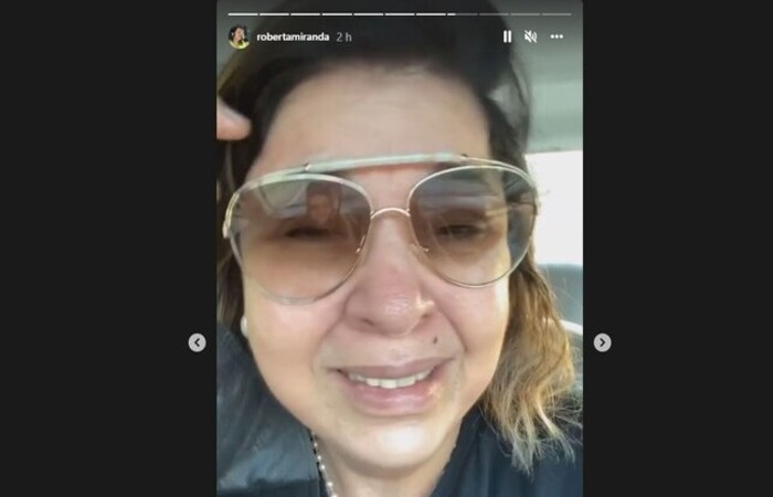 Ao Correio, a assessoria de imprensa de Roberta Miranda explicou que a cantora se preparava para uma viagem, quando ficou sabendo da morte da amiga (Reproduo/Instagram)