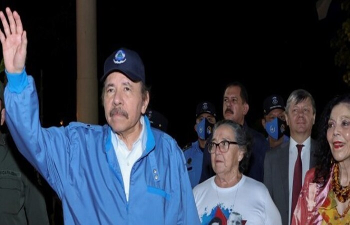 (CESAR PEREZ / NICARAGUAN PRESIDENCY / AFP) (CESAR PEREZ / NICARAGUAN PRESIDENCY / AFP)