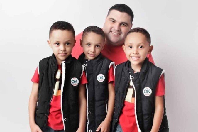 ("Parece que minha ficha não caiu ainda, mas eu preciso ser forte para eles, por eles", desabafou o tio das crianças. Foto: Reprodução) ("Parece que minha ficha não caiu ainda, mas eu preciso ser forte para eles, por eles", desabafou o tio das crianças. Foto: Reprodução)
