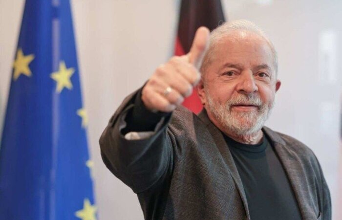 Ex-presidente Lula desembarga em Berlim para srie de encontros na Europa (Foto: Ricardo Stuckert/PT)