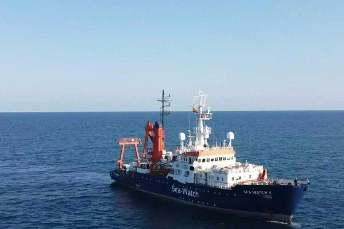 (crédito: Sea-Watch / AFP) (crédito: Sea-Watch / AFP)