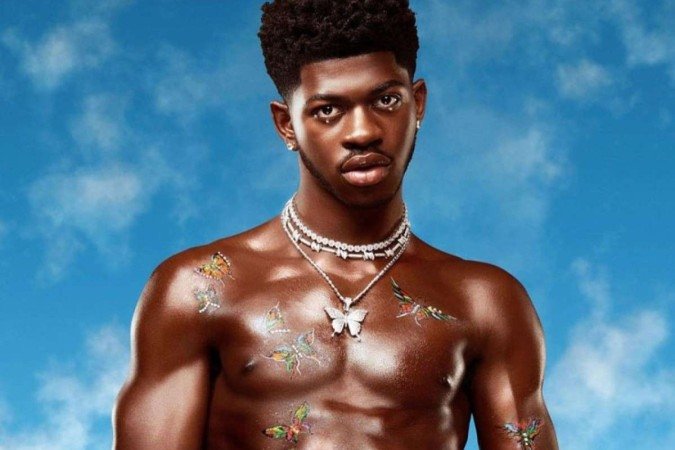 Lil Nas X lanou em 2021, 'MONTERO', o primeiro lbum da carreira (Foto: Reproduo)