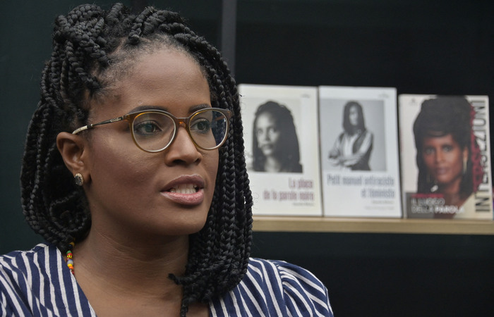 Djamila Ribeiro, filósofa e escritora (Foto: NELSON ALMEIDA / AFP) Djamila Ribeiro, filósofa e escritora (Foto: NELSON ALMEIDA / AFP)