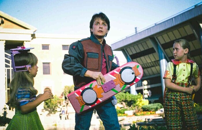 O skate flutuante marcou uma gerao inteira que queria ver a inveno se tornar real (Foto: Universal Pictures/Divulgao)