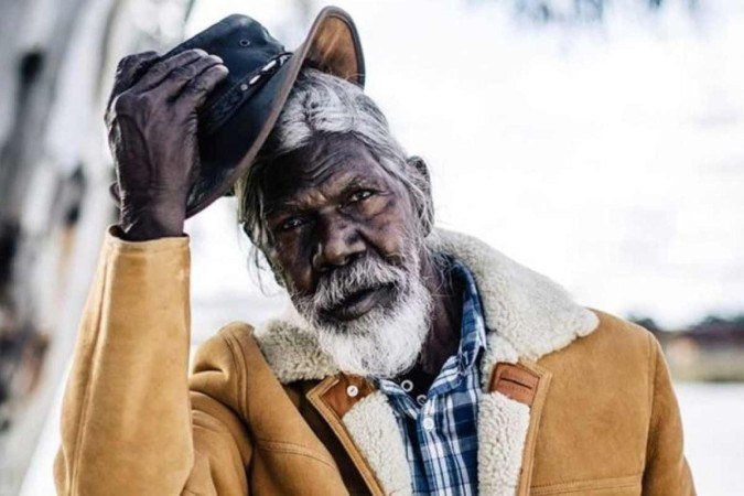  (O ator australiano David Gulpilil morre aos 68 anos, aps luta contra cncer de pulmo. Foto: Visit Films/ABCG Film / Divulgao)