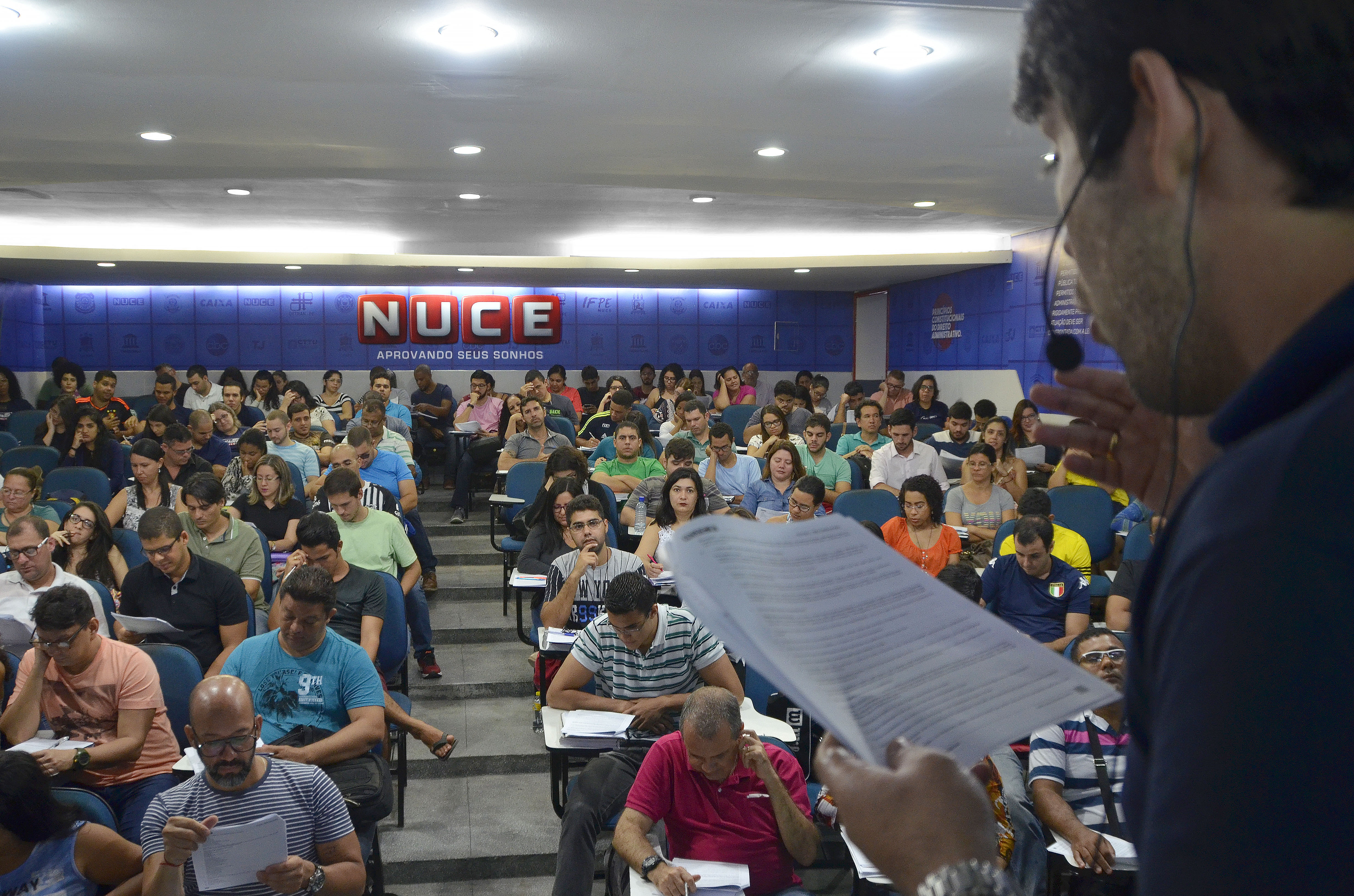  (Curso prepara atualmente 700 alunos para concursos. Foto: Divulgao)