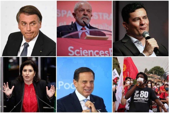 (Crédito: EVARISTO SA / AFP - JULIEN DE ROSA / AFP - Carlos Eduardo RAMIREZ / AFP - Ana Rayssa/CB/D.A Press - AFP / Sergio LIMA - Reprodução/Facebook) (Crédito: EVARISTO SA / AFP - JULIEN DE ROSA / AFP - Carlos Eduardo RAMIREZ / AFP - Ana Rayssa/CB/D.A Press - AFP / Sergio LIMA - Reprodução/Facebook)