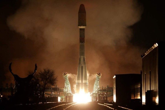 (Foto: IVAN TIM / Russian Space Agency Roscosmos / AFP) (Foto: IVAN TIM / Russian Space Agency Roscosmos / AFP)