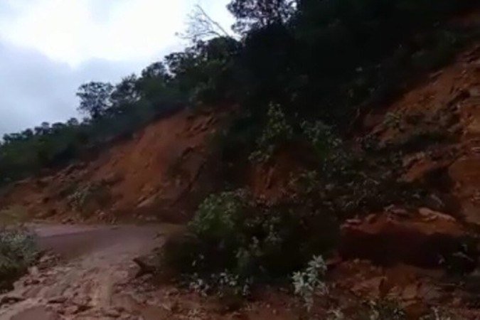  (Cerca de mil famílias estão isoladas na região devido as fortes chuvas que atingem o nordeste de Goiás. Foto: Arquivo pessoal)