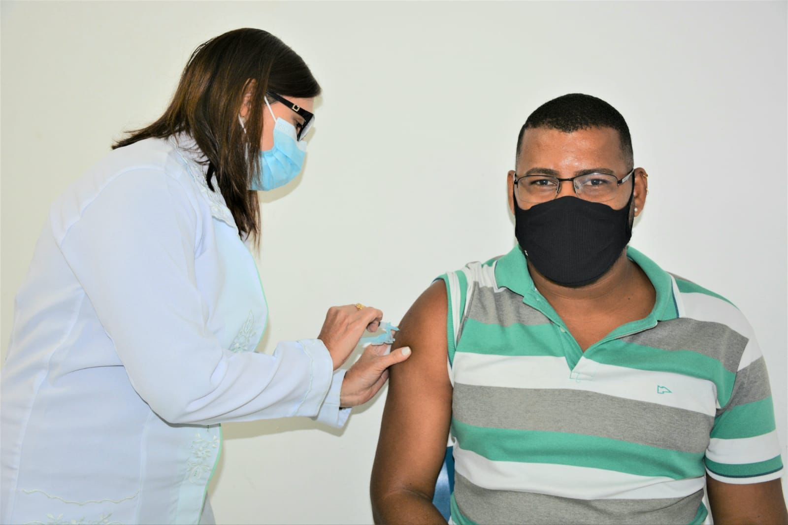 Ipojuca alcança 89% do grupo prioritário com a vacina contra a gripe. (Marly Ribeiro/SECOM)