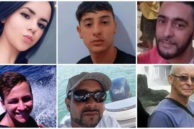 Todas as vítimas estavam na mesma lancha que tinha o nome de "Jesus" e foi a mais atingida pelas pedras (foto: redes sociais ) Todas as vítimas estavam na mesma lancha que tinha o nome de "Jesus" e foi a mais atingida pelas pedras (foto: redes sociais )