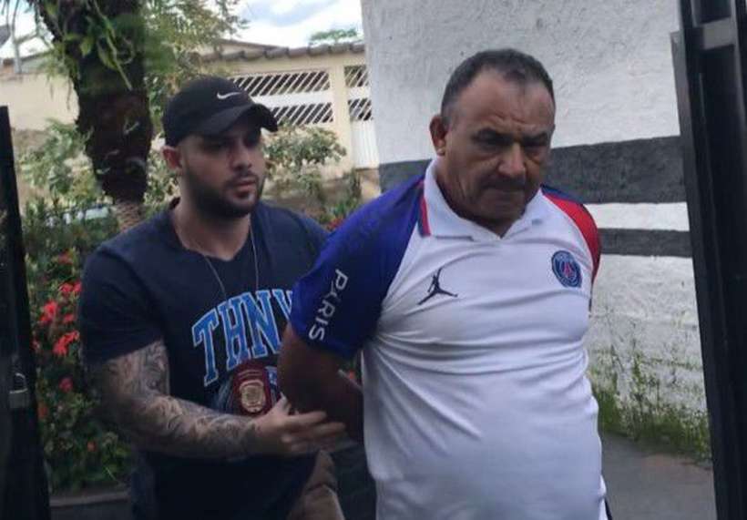 Darinho foi preso por suspeita de estupro em série de crianças em Goiânia nessa segunda-feira (10) (Foto: Polícia Civil/Divulgação) Darinho foi preso por suspeita de estupro em série de crianças em Goiânia nessa segunda-feira (10) (Foto: Polícia Civil/Divulgação)