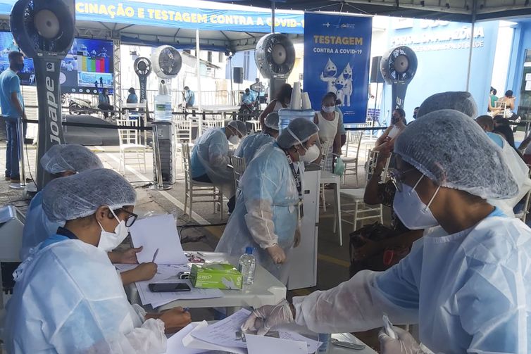 Mobilização pela vacinação contra covid-19 atingiu todas as capitais da Região Norte  (Foto: Divulgação/Ministério da Saúde )