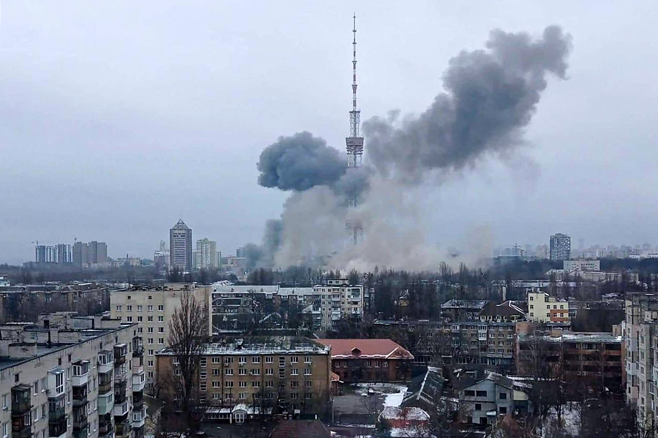Ataque russo atinge torre de televisão de Kiev e deixa cinco mortos |  Mundo: Diario de Pernambuco