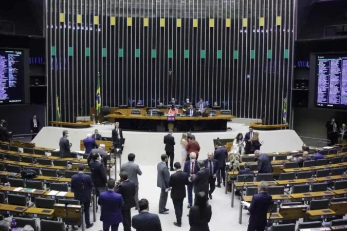Deputados aprovaram, em dois turnos, a PEC que anistia partidos que descumpriram cota de mulheres e negros  (Foto: Paulo Sergio/Cmara dos Deputados 
)