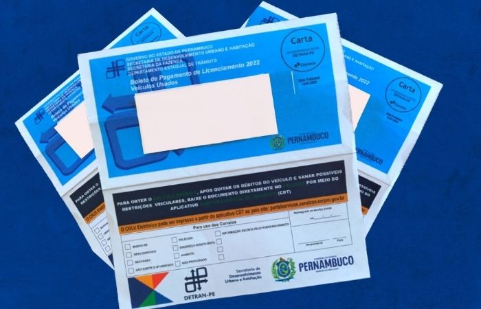 Pelo quarto ano consecutivo, as multas não estão incluídas no carnê de licenciamento (Divulgação) Pelo quarto ano consecutivo, as multas não estão incluídas no carnê de licenciamento (Divulgação)