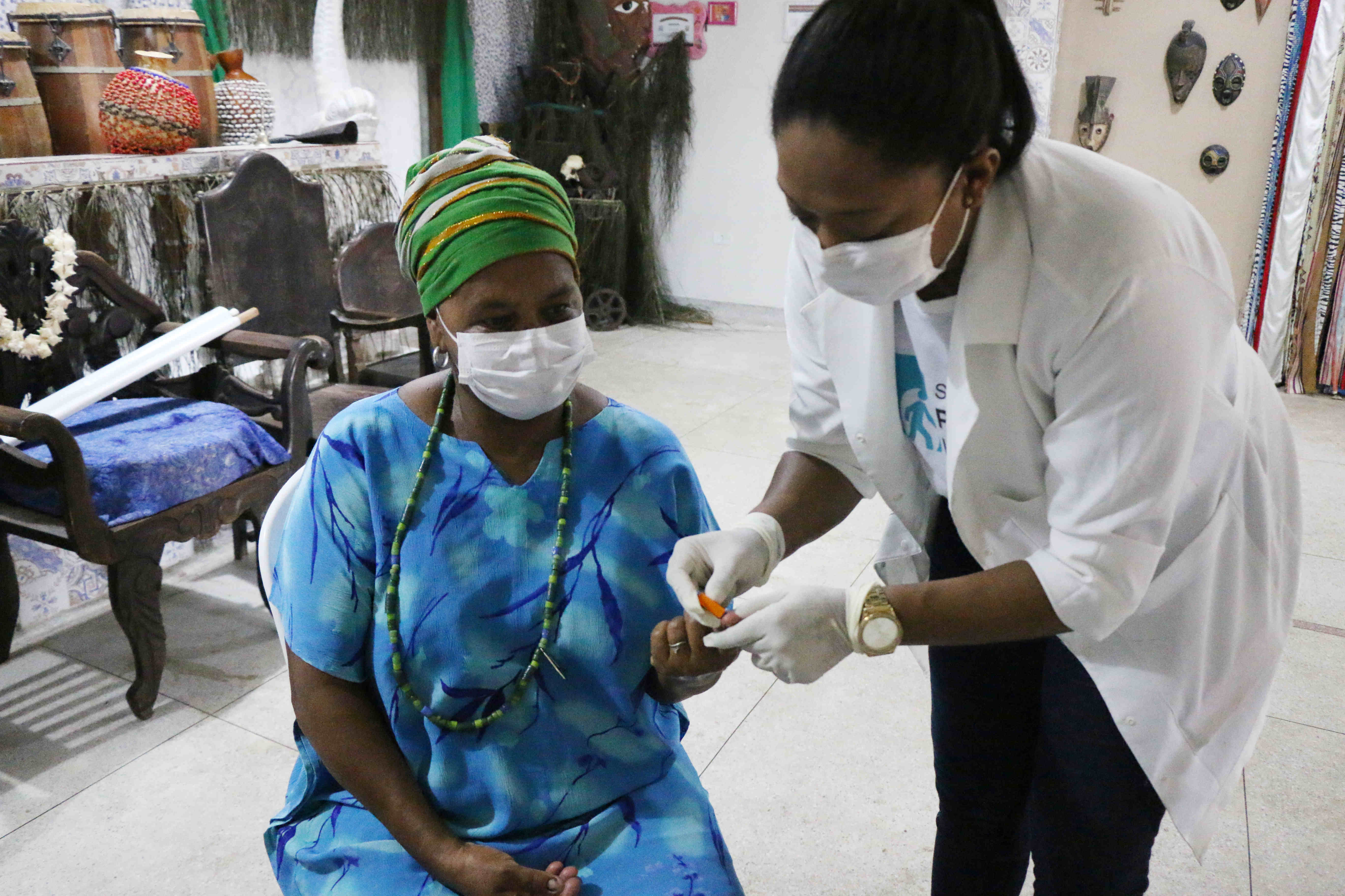 Serão ofertados atendimento médico, testagem rápida hiv, sífilis, hepatite B/C e Covid- 19. (Sandro Barros/PMO) Serão ofertados atendimento médico, testagem rápida hiv, sífilis, hepatite B/C e Covid- 19. (Sandro Barros/PMO)
