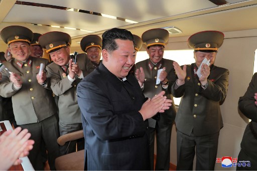(Foto: STR / KCNA VIA KNS / AFP) (Foto: STR / KCNA VIA KNS / AFP)